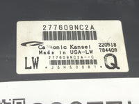 2017-2017 Infiniti Qx60 Temperature Control Module 277609nc2a - Oemusedautoparts1.com