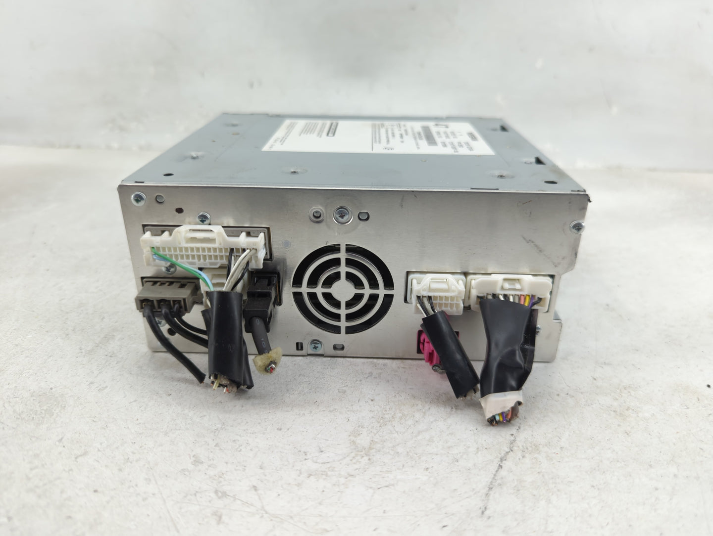 2017-2020 Infiniti Qx60 Radio AM FM Cd Player Receiver Replacement P/N:28330 5ZA0A PP-3553 Fits Fits 2017 2018 2019 2020 OEM