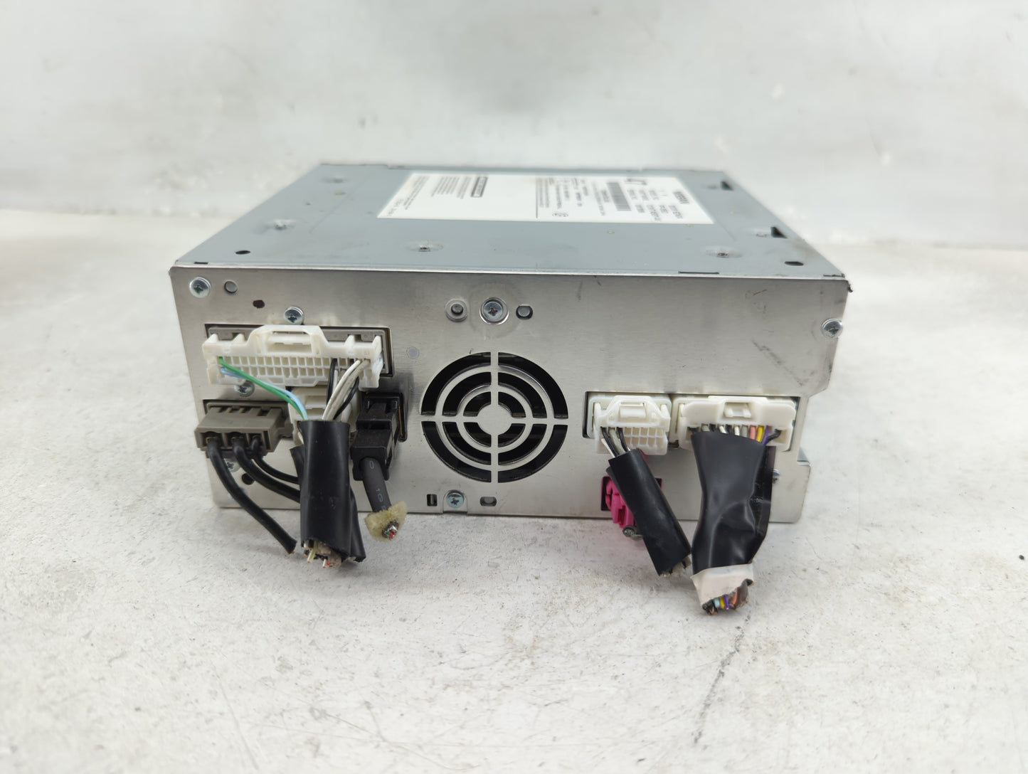 2017-2020 Infiniti Qx60 Radio AM FM Cd Player Receiver Replacement P/N:28330 5ZA0A PP-3553 Fits Fits 2017 2018 2019 2020 OEM