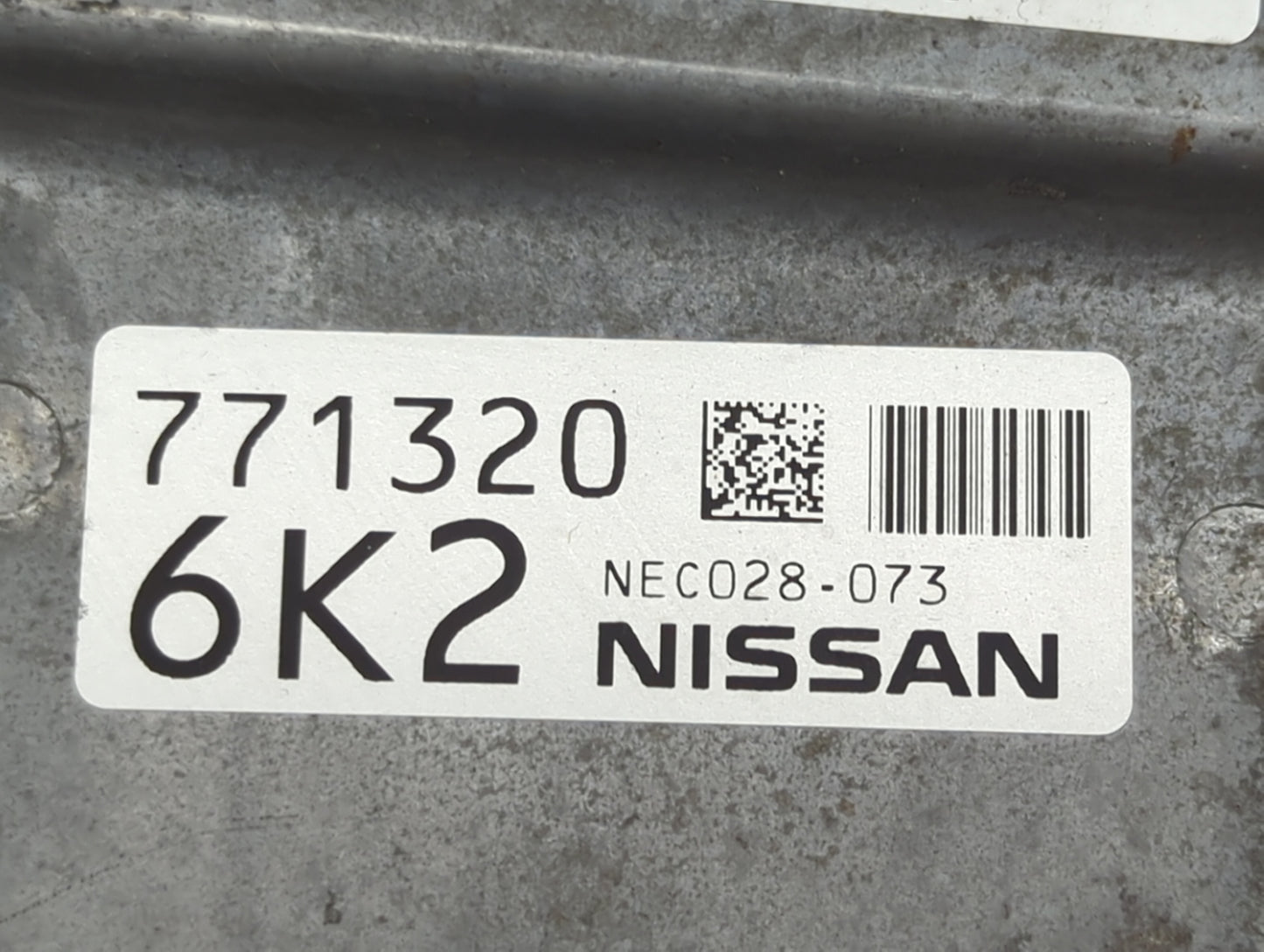 2017 Infiniti Qx60 PCM Engine Control Computer ECU ECM PCU OEM P/N:NEC028-073 BED403-300 Fits OEM Used Auto Parts - Oemuseda