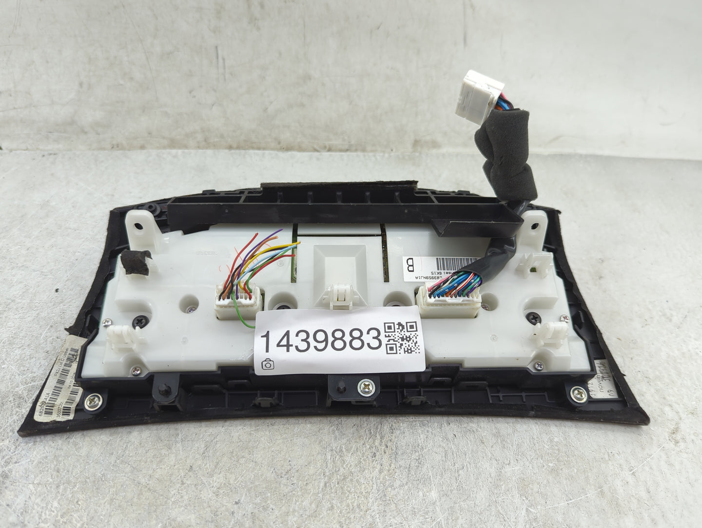 2017 Infiniti Qx60 Climate Control Module Temperature AC/Heater Replacement Fits OEM Used Auto Parts - Oemusedautoparts1.com