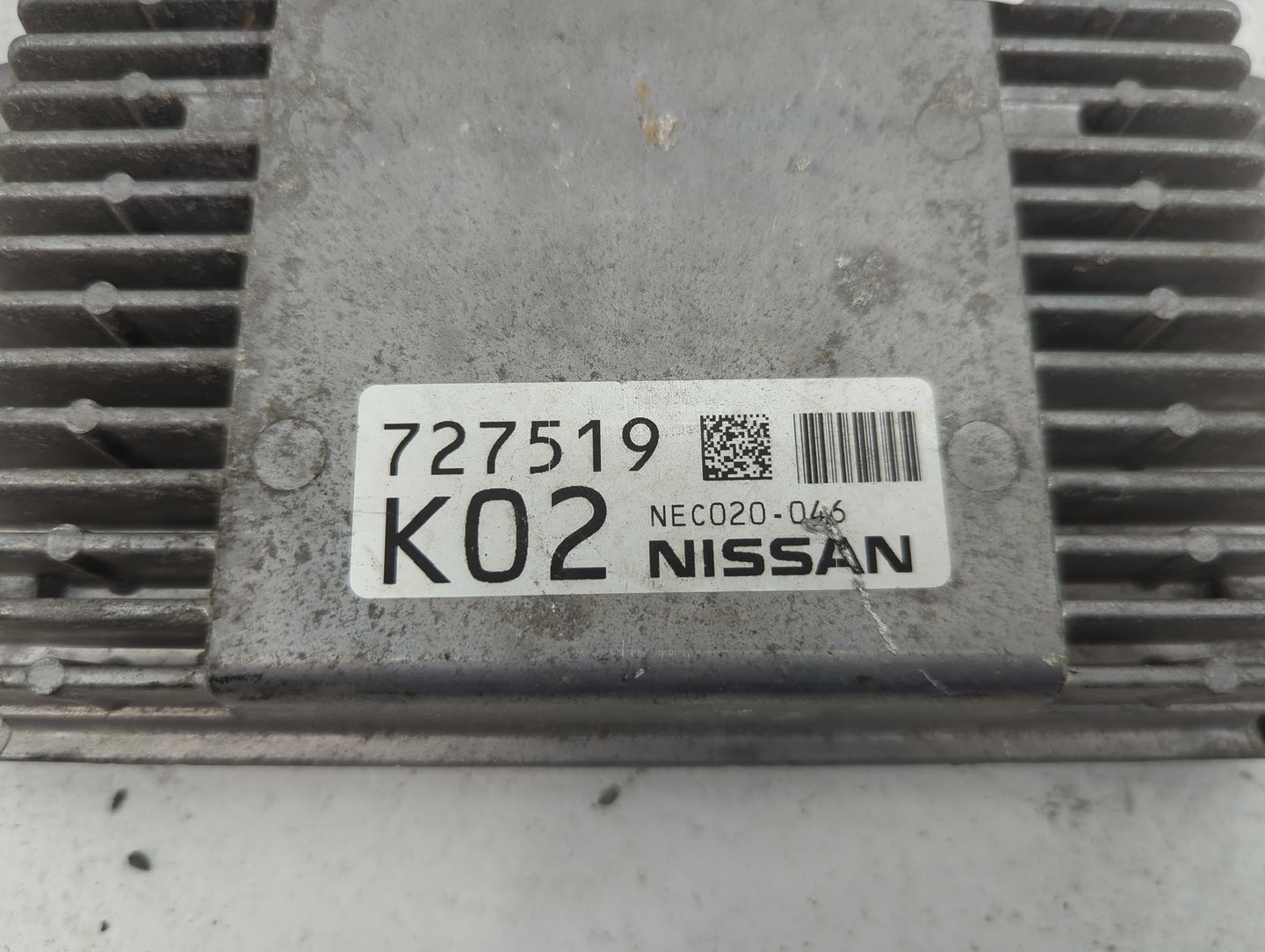 2017 Infiniti Qx60 PCM Engine Control Computer ECU ECM PCU OEM P/N:BED403-300 NEC020-046 Fits OEM Used Auto Parts - Oemuseda