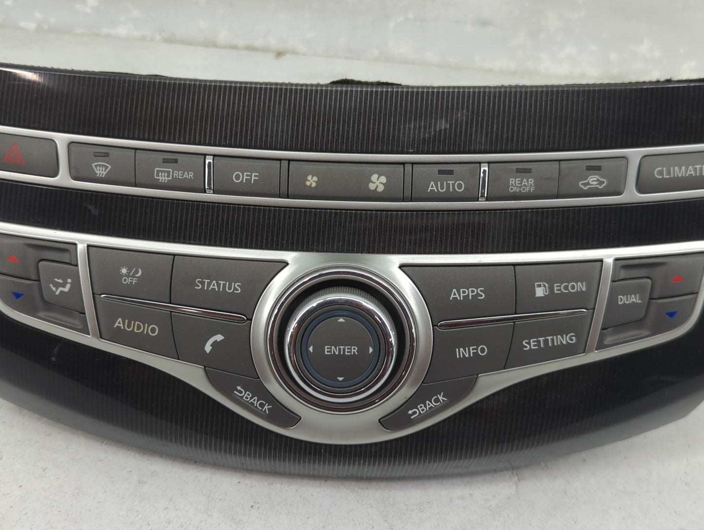 2017 Infiniti Qx60 Climate Control Module Temperature AC/Heater Replacement P/N:283959NJ0A Fits OEM Used Auto Parts - Oemuse