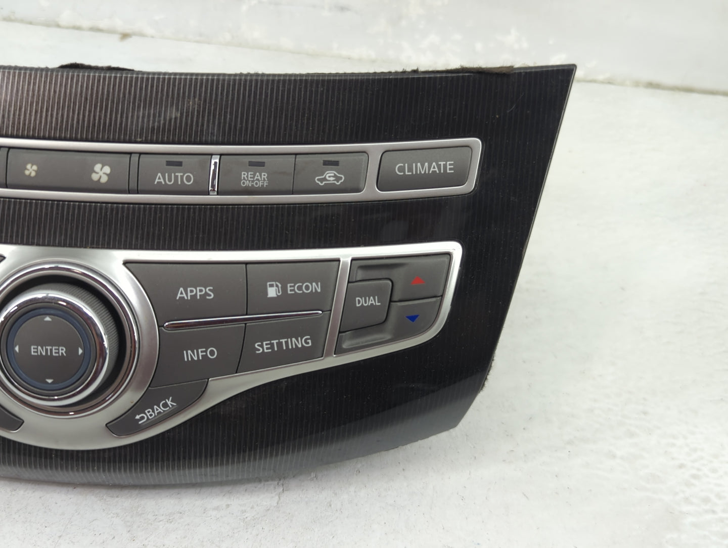 2017 Infiniti Qx60 Climate Control Module Temperature AC/Heater Replacement P/N:283959NJ0A Fits OEM Used Auto Parts - Oemuse