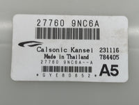 2017-2017 Infiniti Qx60 Temperature Control Module 27760 9nc6a - Oemusedautoparts1.com