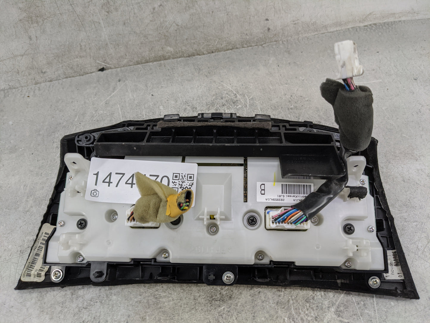 2017 Infiniti Qx60 Climate Control Module Temperature AC/Heater Replacement P/N:283959NJ1A 282773JA0A Fits OEM Used Auto Par