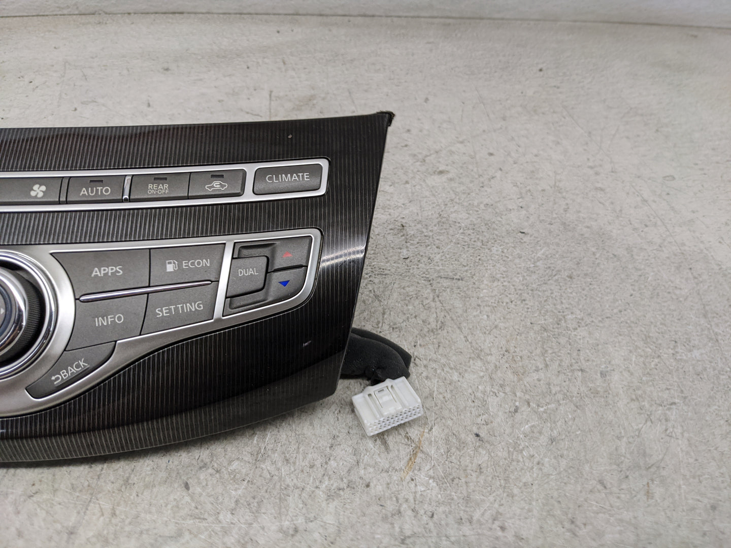 2014-2020 Infiniti Qx60 Climate Control Module Temperature AC/Heater Replacement P/N:283959NJ0A 68273JA0A Fits OEM Used Auto