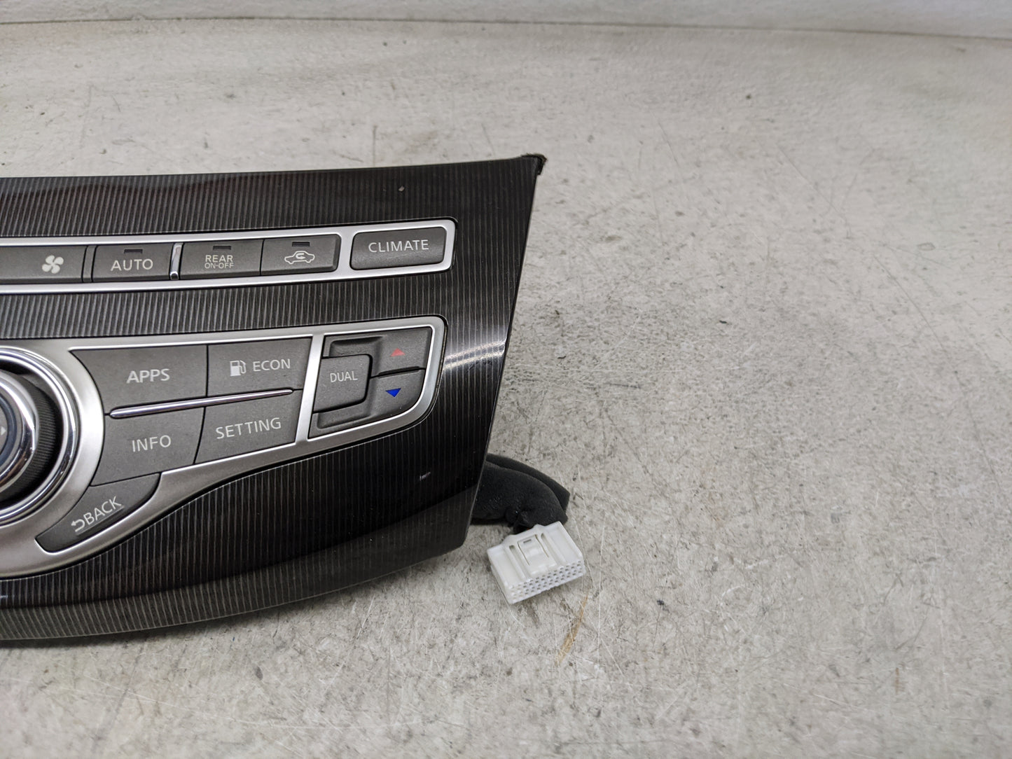 2014-2020 Infiniti Qx60 Climate Control Module Temperature AC/Heater Replacement P/N:283959NJ0A 68273JA0A Fits OEM Used Auto