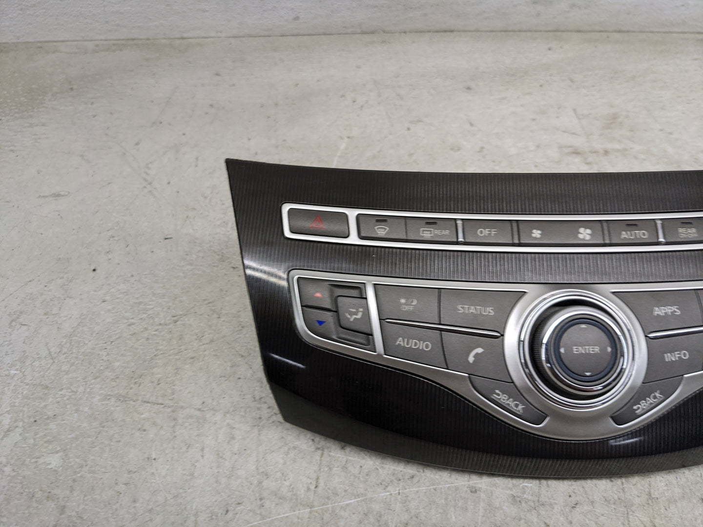 2014-2020 Infiniti Qx60 Climate Control Module Temperature AC/Heater Replacement P/N:283959NJ0A 68273JA0A Fits OEM Used Auto