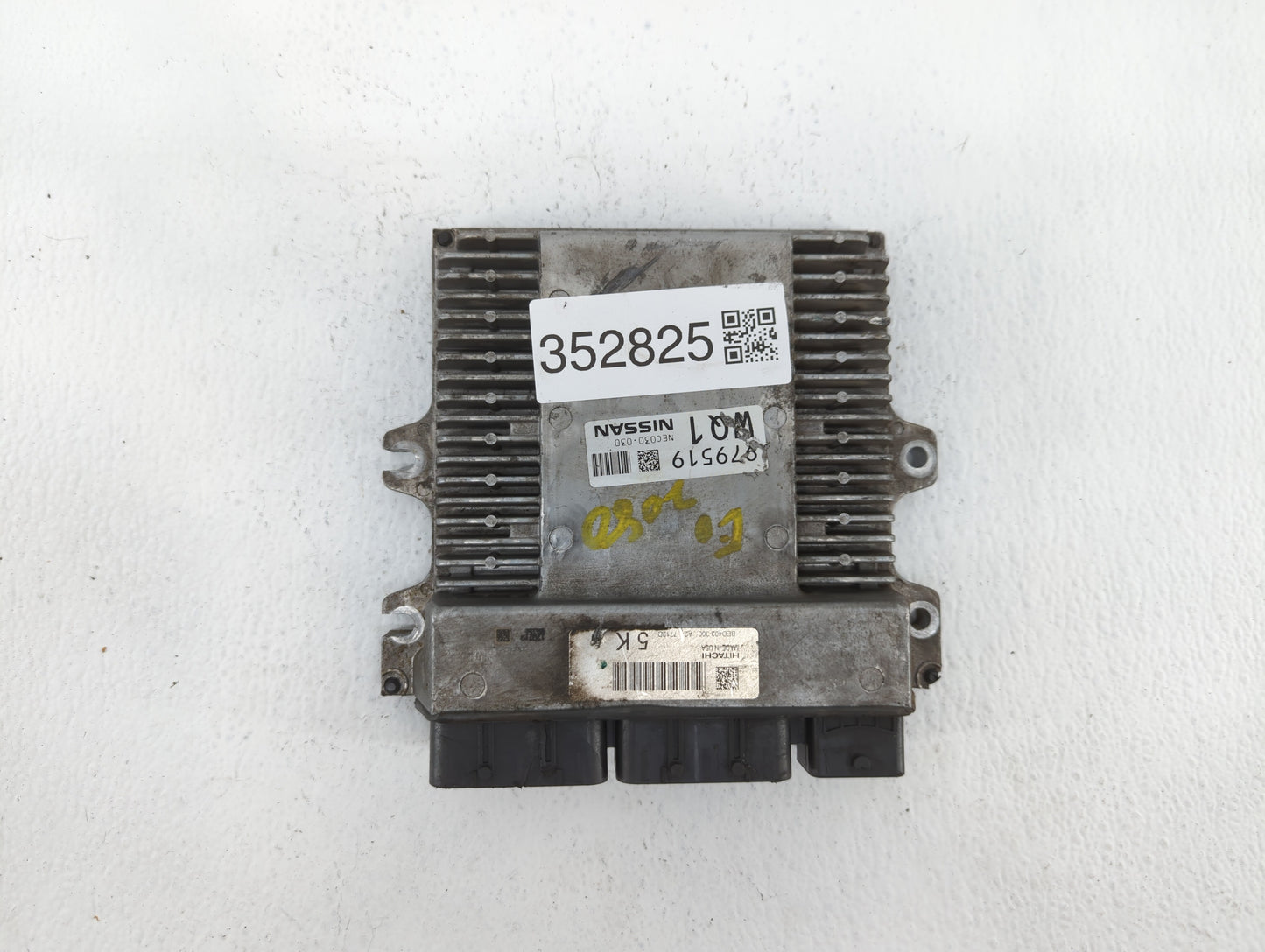 2017 Infiniti Qx60 PCM Engine Control Computer ECU ECM PCU OEM P/N:NEC030-030 NEC020-044 Fits OEM Used Auto Parts - Oemuseda