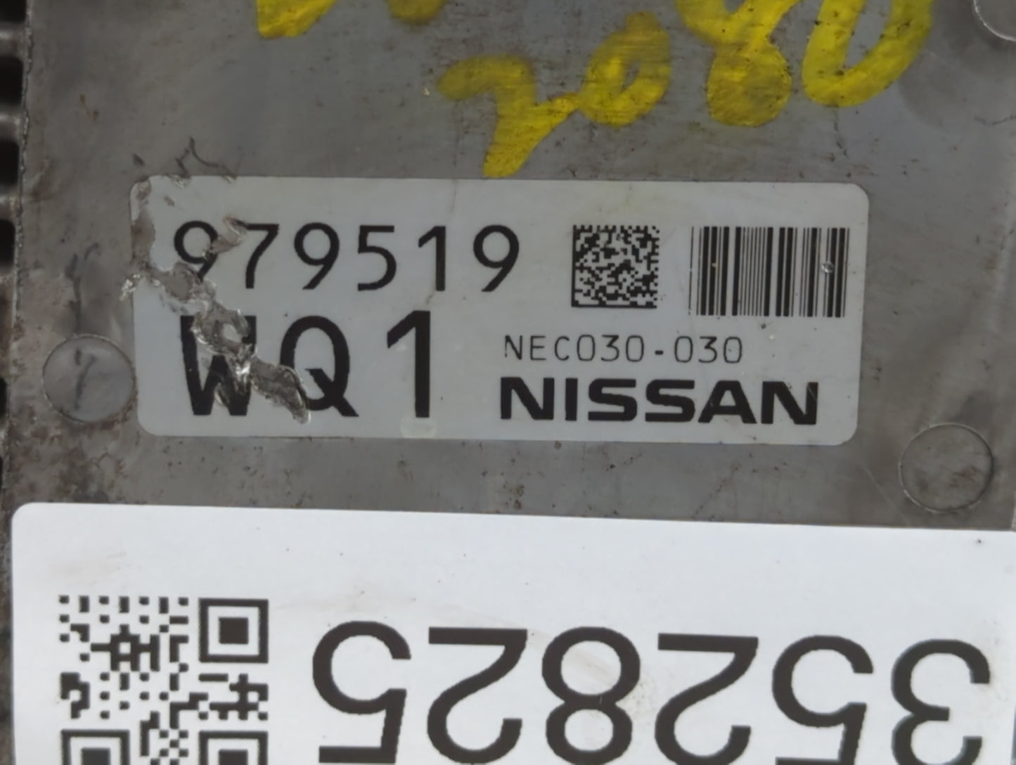 2017 Infiniti Qx60 PCM Engine Control Computer ECU ECM PCU OEM P/N:NEC030-030 NEC020-044 Fits OEM Used Auto Parts - Oemuseda