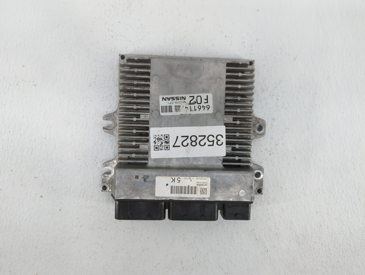2017 Infiniti Qx60 PCM Engine Control Computer ECU ECM PCU OEM P/N:NEC018-071 NEC030-030, NEC020-044 Fits OEM Used Auto Part