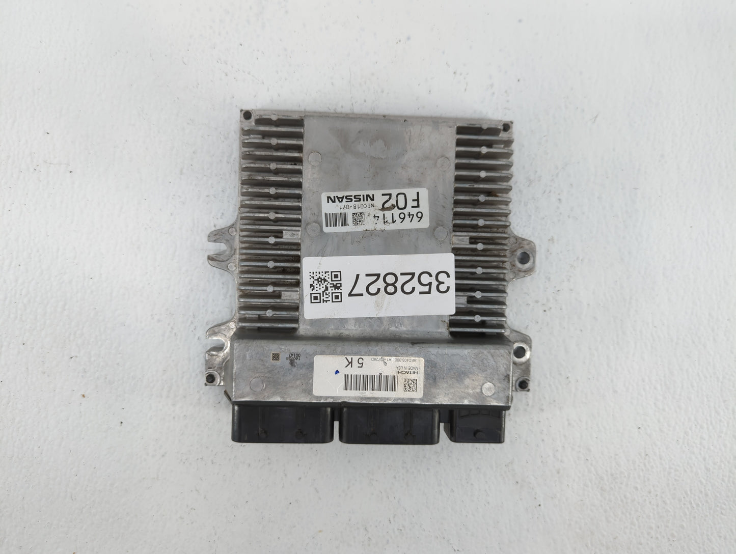 2017 Infiniti Qx60 PCM Engine Control Computer ECU ECM PCU OEM P/N:NEC018-071 NEC030-030, NEC020-044 Fits OEM Used Auto Part