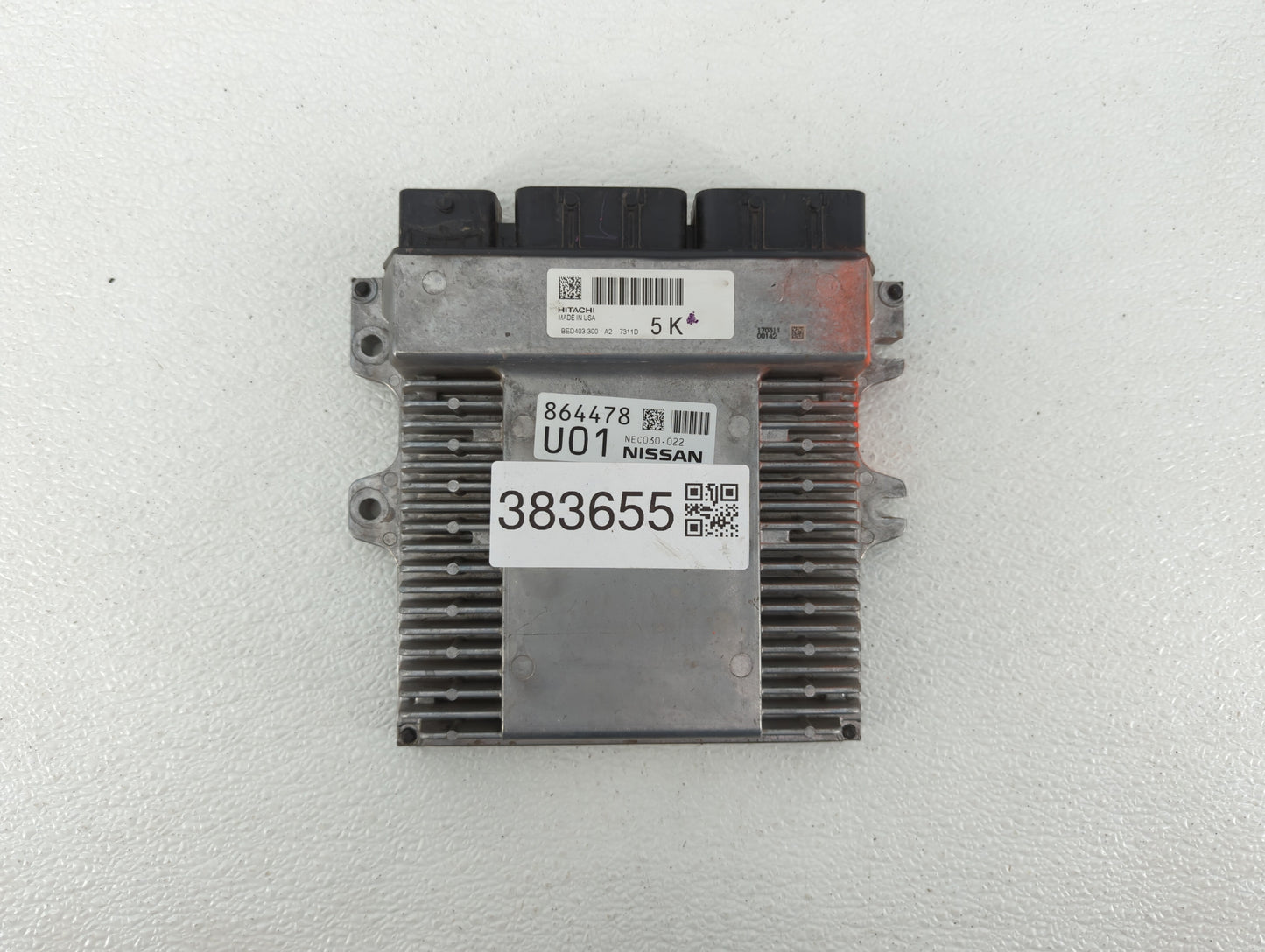 2017 Infiniti Qx60 PCM Engine Control Computer ECU ECM PCU OEM P/N:BED403-300 NEC030-020, NEC018-071, NEC018-069, NEC030-030