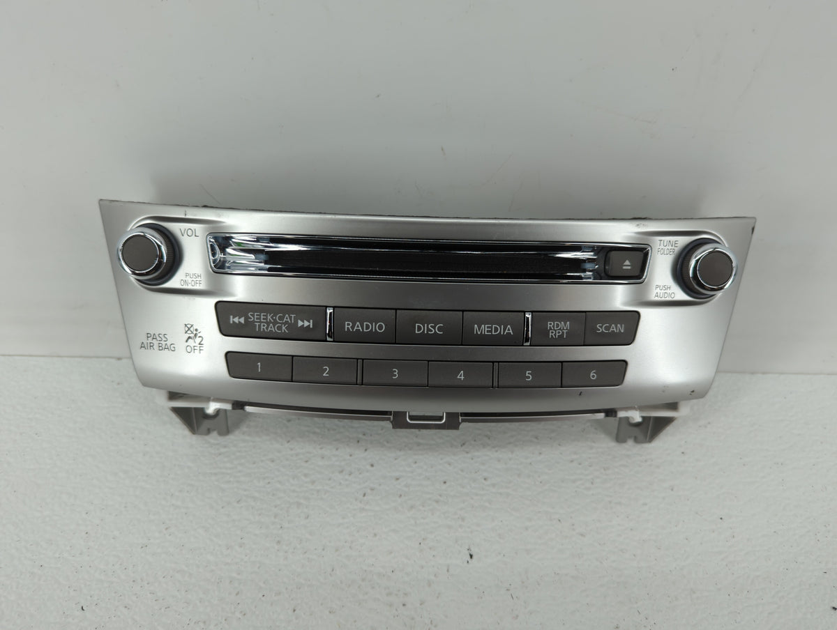 Infiniti Qx60 Am Fm Cd Player Radio Receiver 393953 - Oemusedautoparts1.com