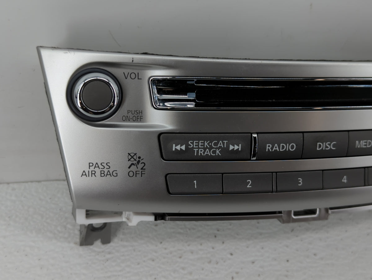Infiniti Qx60 Am Fm Cd Player Radio Receiver 393953 - Oemusedautoparts1.com