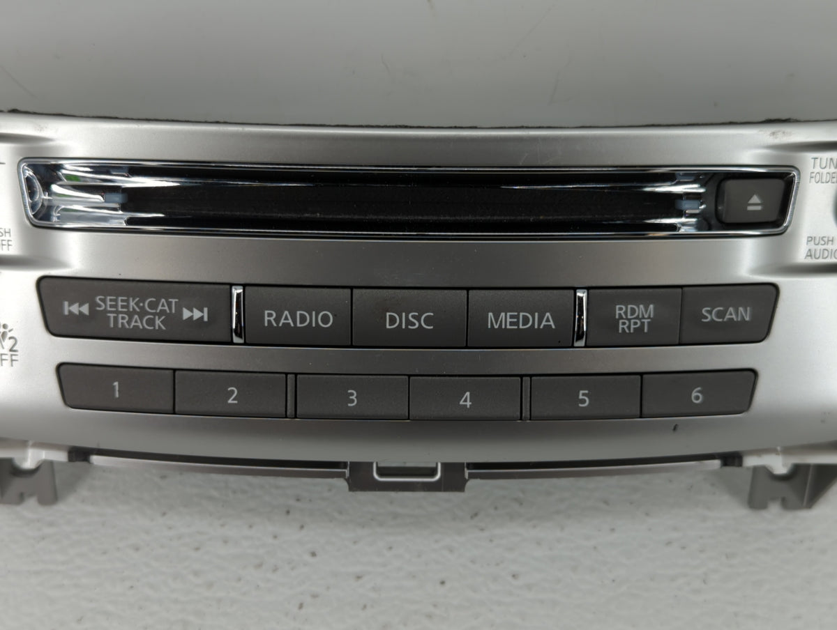 Infiniti Qx60 Am Fm Cd Player Radio Receiver 393953 - Oemusedautoparts1.com