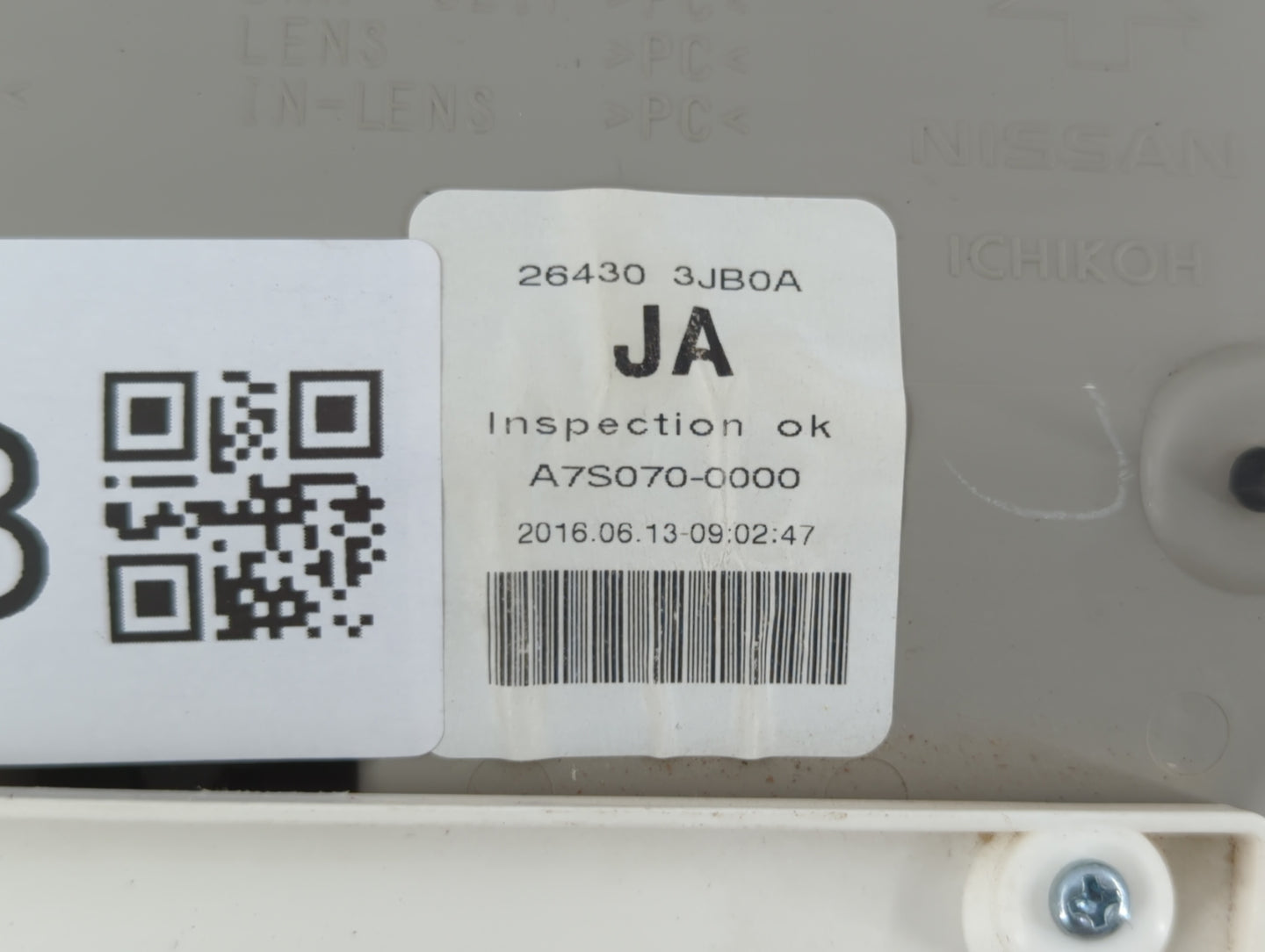 2017 Infiniti Qx60 Overhead Roof Console Grey - Oemusedautoparts1.com
