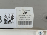 2017 Infiniti Qx60 Overhead Roof Console Grey - Oemusedautoparts1.com