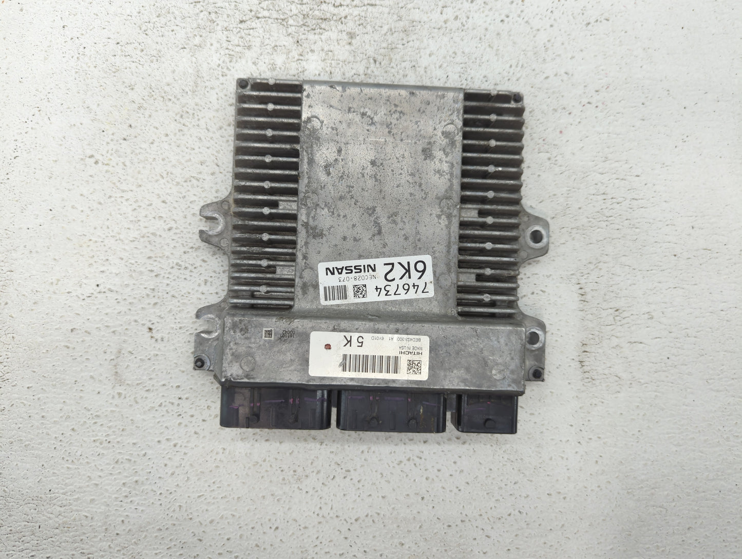 2017 Infiniti Qx60 PCM Engine Control Computer ECU ECM PCU OEM P/N:NEC028-073 NEC030-031, NEC028-067, NEC030-028, NEC030-020