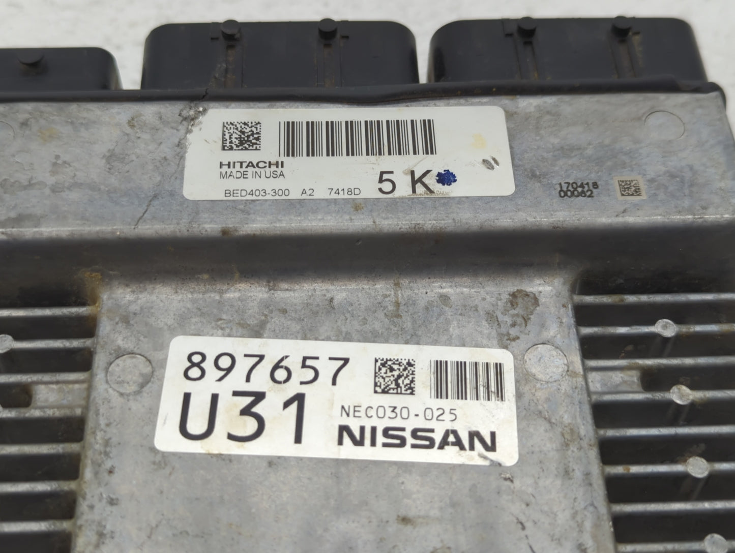 2017 Infiniti Qx60 PCM Engine Control Computer ECU ECM PCU OEM P/N:NEC030-025 NEC018-069, NEC030-030, NEC028-073, NEC030-031