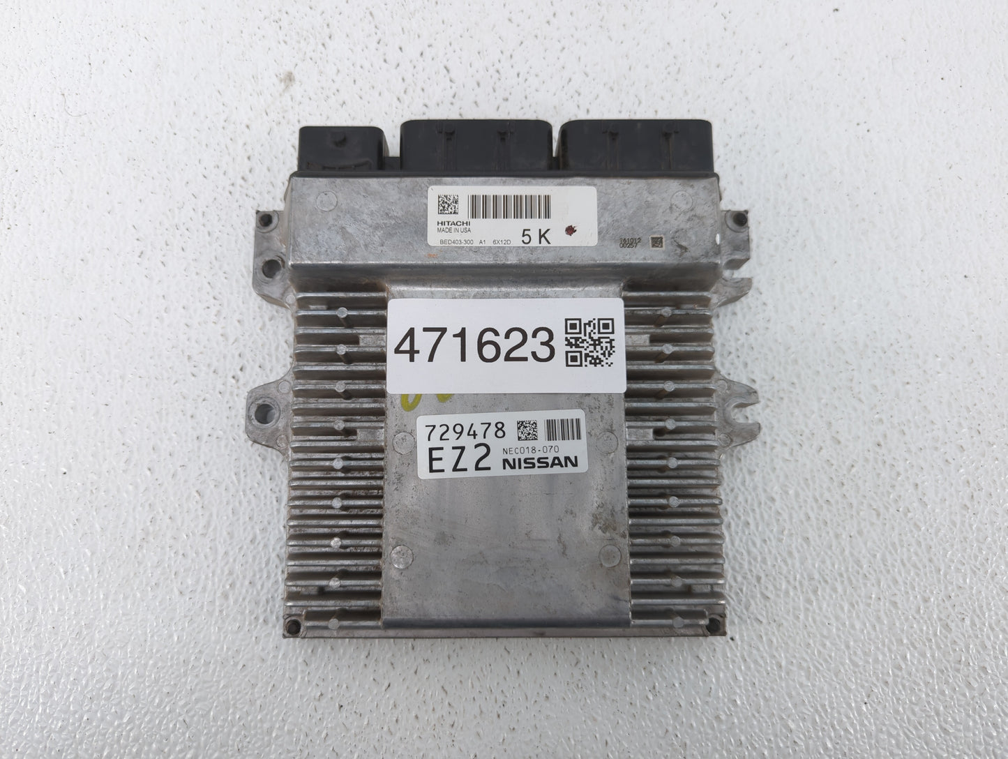 2017 Infiniti Qx60 PCM Engine Control Computer ECU ECM PCU OEM P/N:NEC018-070 NEC030-025, NEC018-069, NEC030-030, NEC028-073