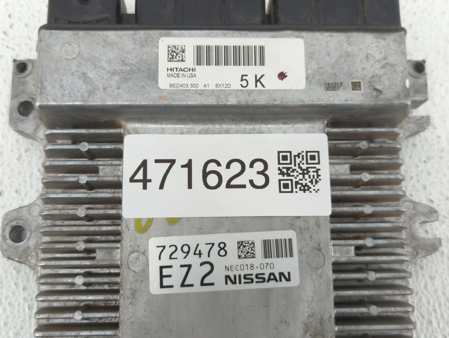 2017 Infiniti Qx60 PCM Engine Control Computer ECU ECM PCU OEM P/N:NEC018-070 NEC030-025, NEC018-069, NEC030-030, NEC028-073