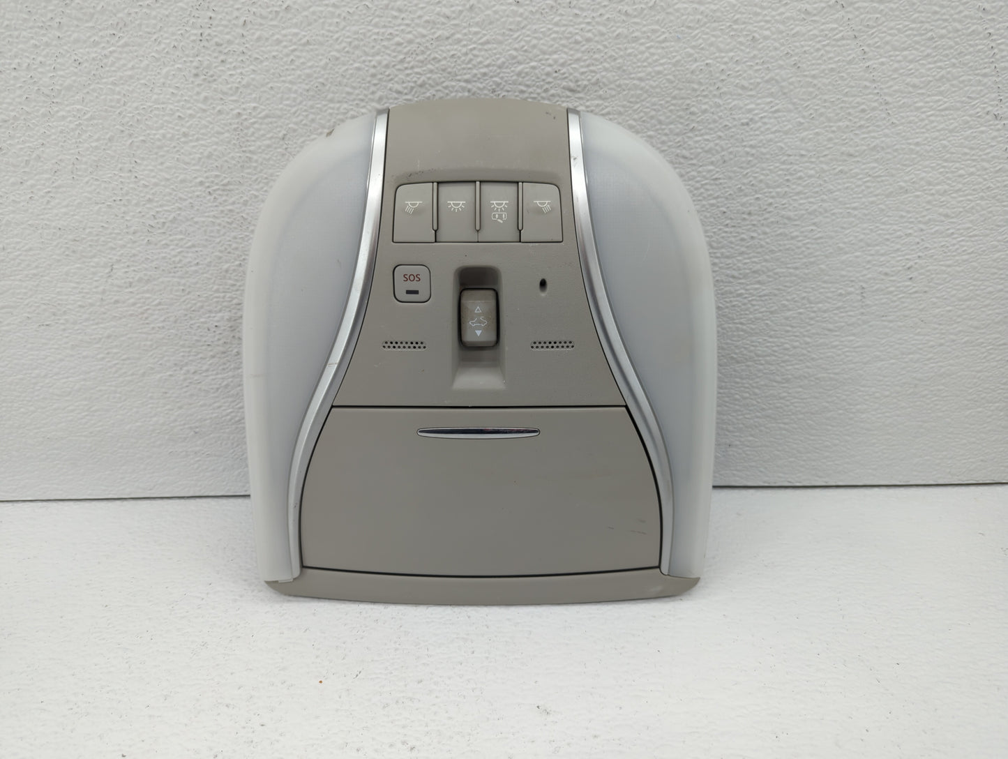 2017 Infiniti Qx60 Overhead Roof Console Beige - Oemusedautoparts1.com