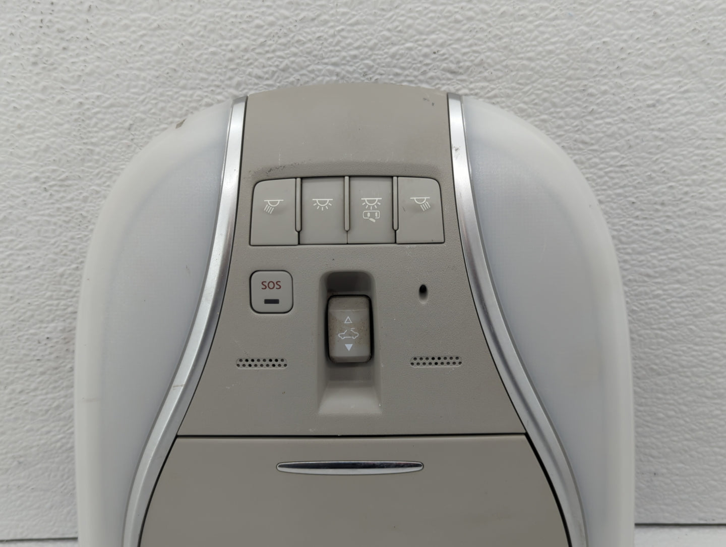2017 Infiniti Qx60 Overhead Roof Console Beige - Oemusedautoparts1.com