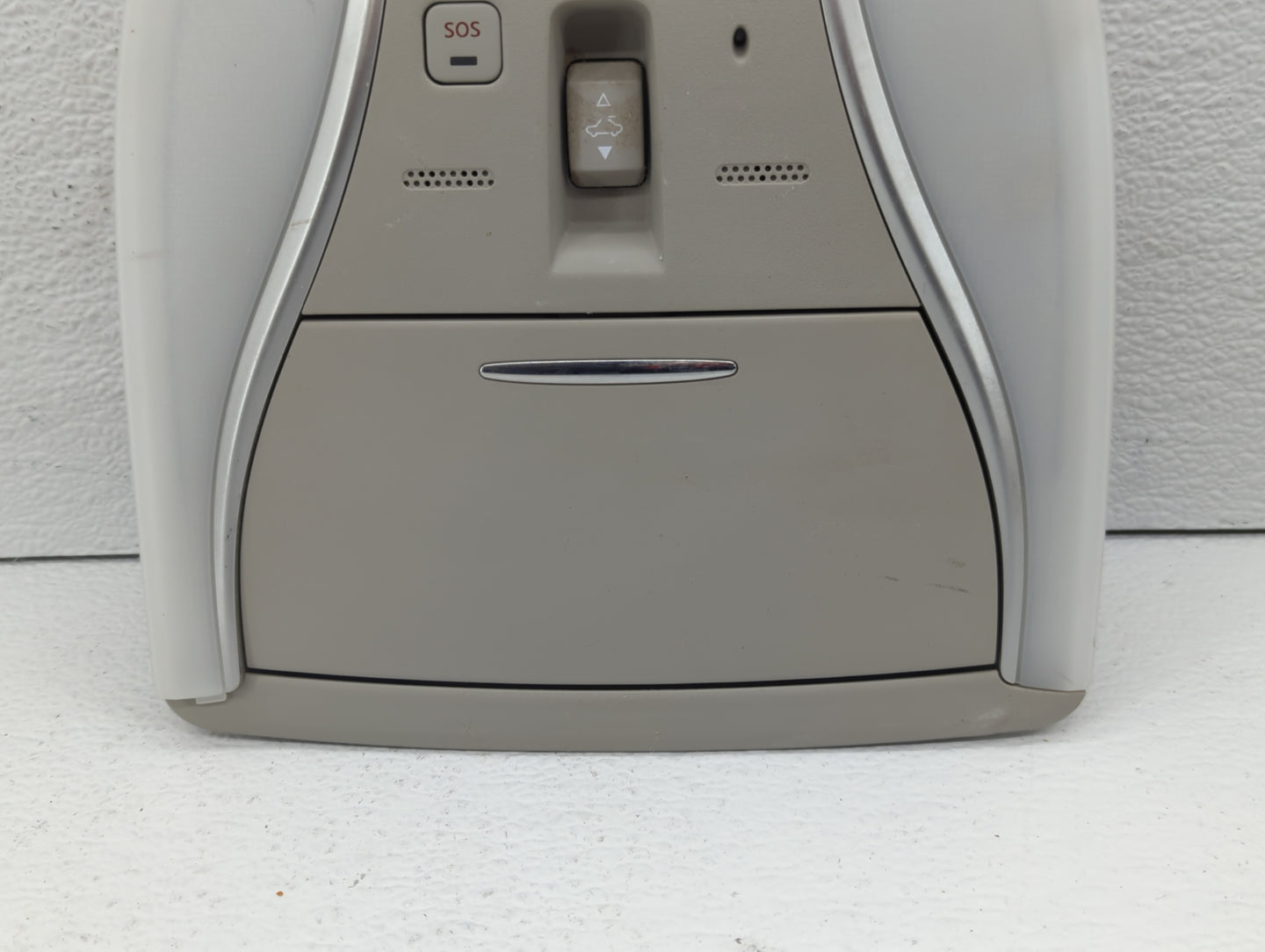 2017 Infiniti Qx60 Overhead Roof Console Beige - Oemusedautoparts1.com