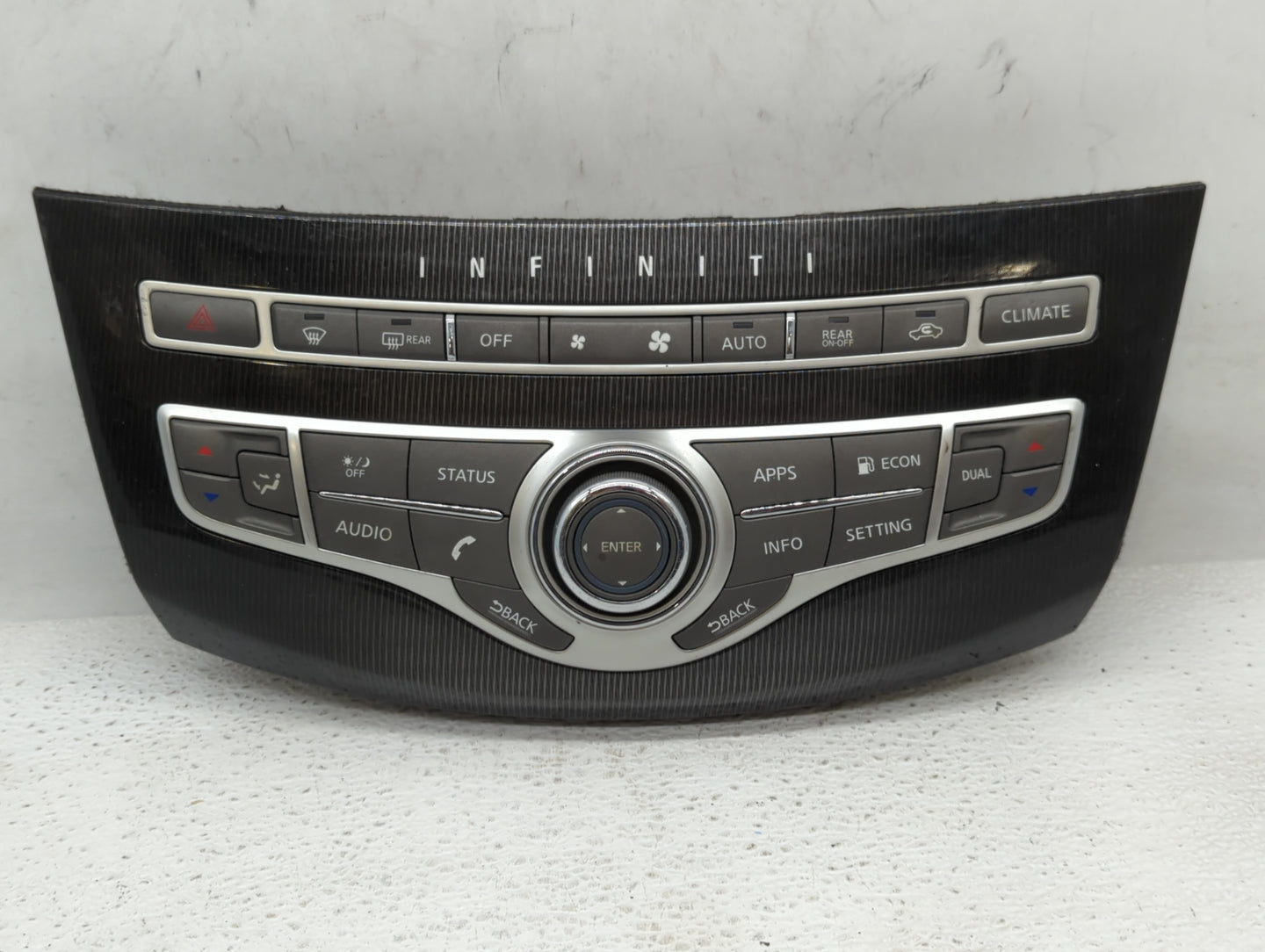 2017 Infiniti Qx60 Climate Control Module Temperature AC/Heater Replacement P/N:283959NJ0A 283959NJ1A Fits OEM Used Auto Par