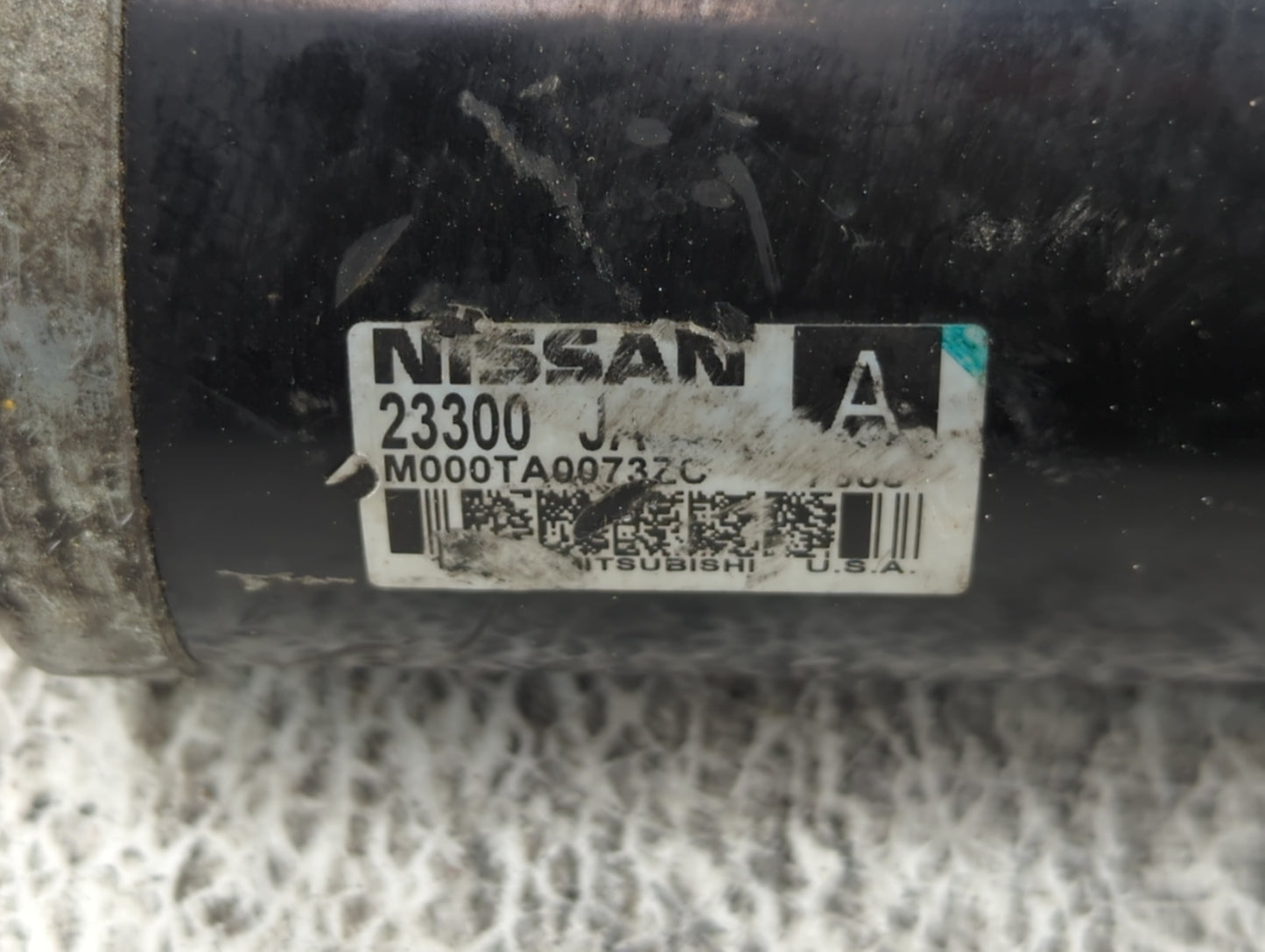 2014-2017 Infiniti Qx60 Car Starter Motor Solenoid OEM P/N:23300 JA4 Fits Fits 2013 2014 2017 OEM Used Auto Parts - Oemuseda