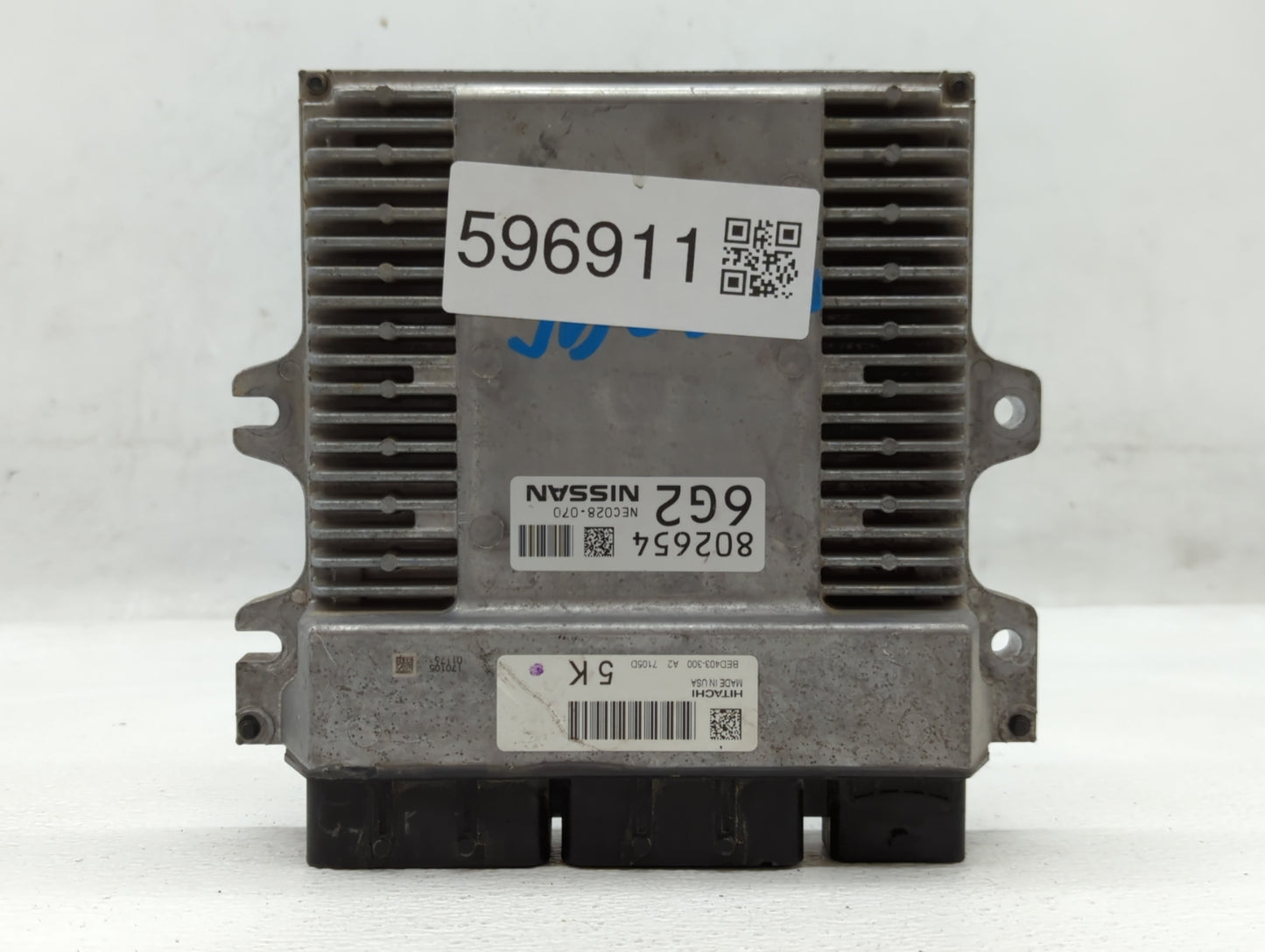 2017 Infiniti Qx60 PCM Engine Control Computer ECU ECM PCU OEM P/N:71050 BD403-300 Fits OEM Used Auto Parts - Oemusedautopar