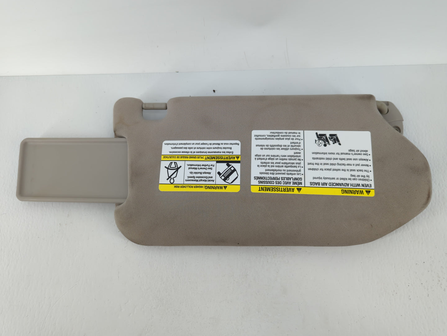 2014-2019 Infiniti Qx60 Sun Visor Shade Replacement Driver Left Mirror Fits Fits 2013 2014 2015 2016 2017 2018 2019 OEM Used