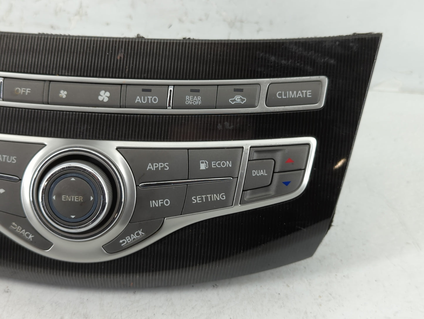 2017 Infiniti Qx60 Climate Control Module Temperature AC/Heater Replacement P/N:283959NJ0A 283959NJ1A Fits OEM Used Auto Par