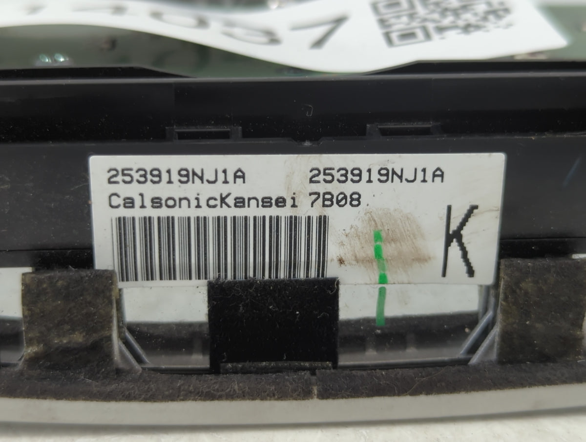 2017 Infiniti Qx60 Climate Control Module Temperature AC/Heater Replacement P/N:253919NJ1A Fits OEM Used Auto Parts - Oemuse