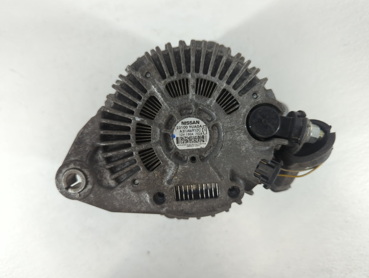 2017-2020 Infiniti Qx60 Alternator Replacement Generator Charging Assembly Engine OEM P/N:23100 9UA0A Fits OEM Used Auto Par