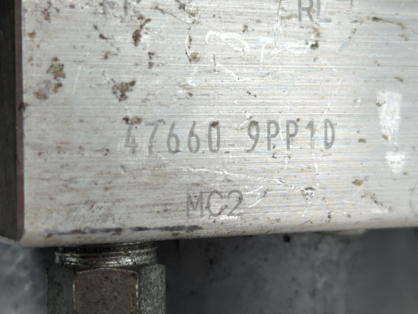 2017 Infiniti Qx60 ABS Pump Control Module Replacement P/N:47660 9PP1D Fits OEM Used Auto Parts - Oemusedautoparts1.com