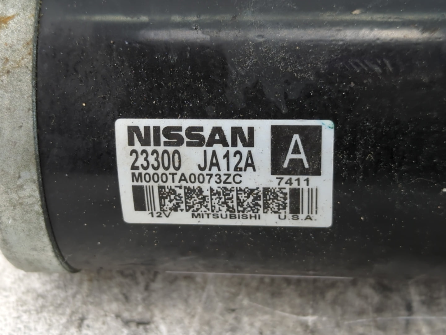 2014-2017 Infiniti Qx60 Car Starter Motor Solenoid OEM P/N:M000TA0073ZC Fits Fits 2013 2014 2017 OEM Used Auto Parts - Oemus