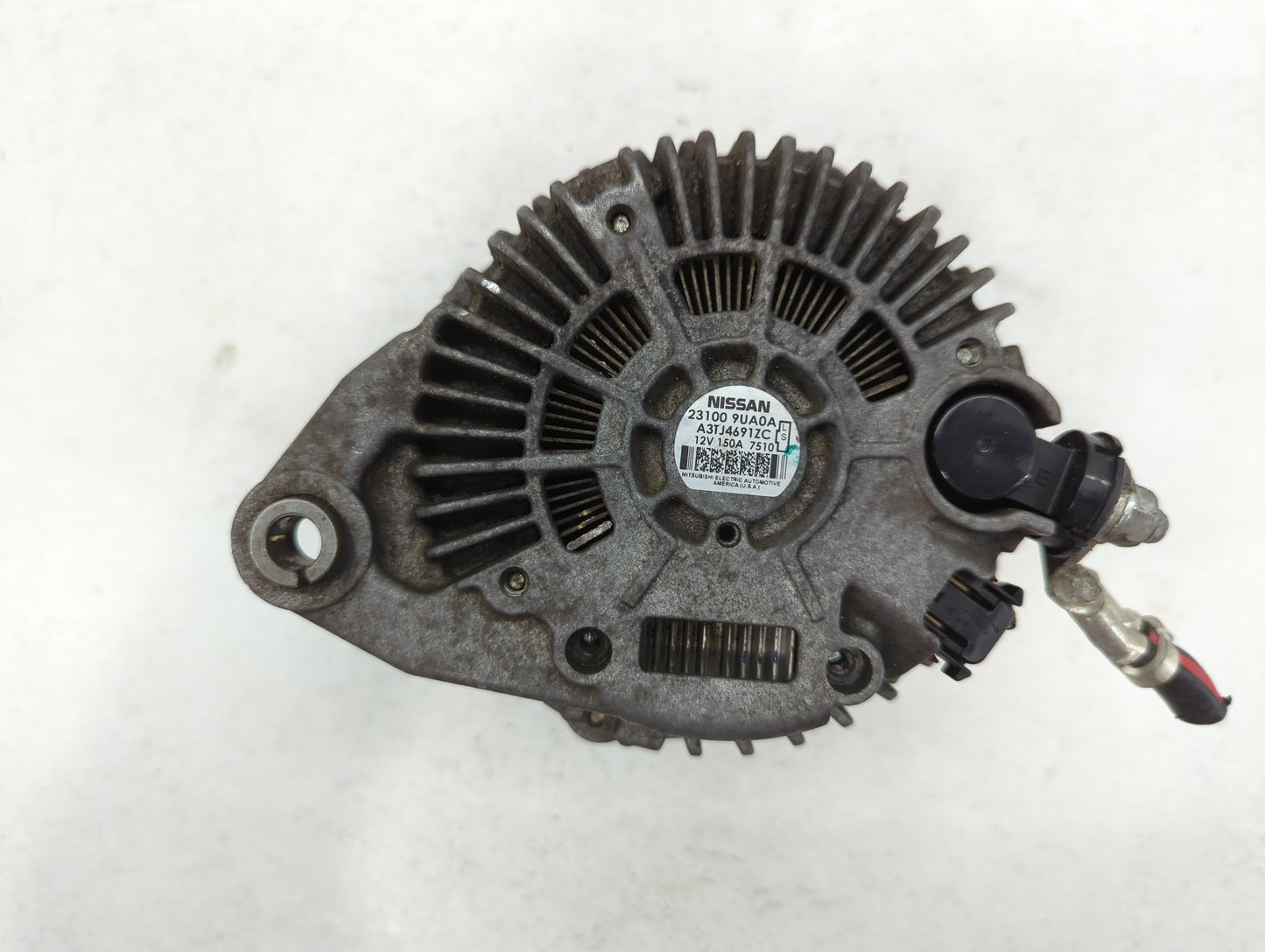 2017-2020 Infiniti Qx60 Alternator Replacement Generator Charging Assembly Engine OEM P/N:23100 9UA0A Fits OEM Used Auto Par