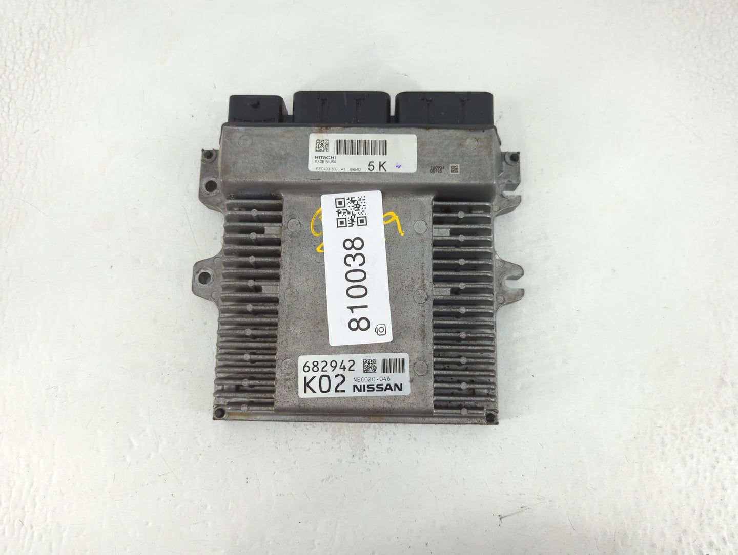 2017 Infiniti Qx60 PCM Engine Control Computer ECU ECM PCU OEM P/N:BED403-300 A1 Fits OEM Used Auto Parts - Oemusedautoparts
