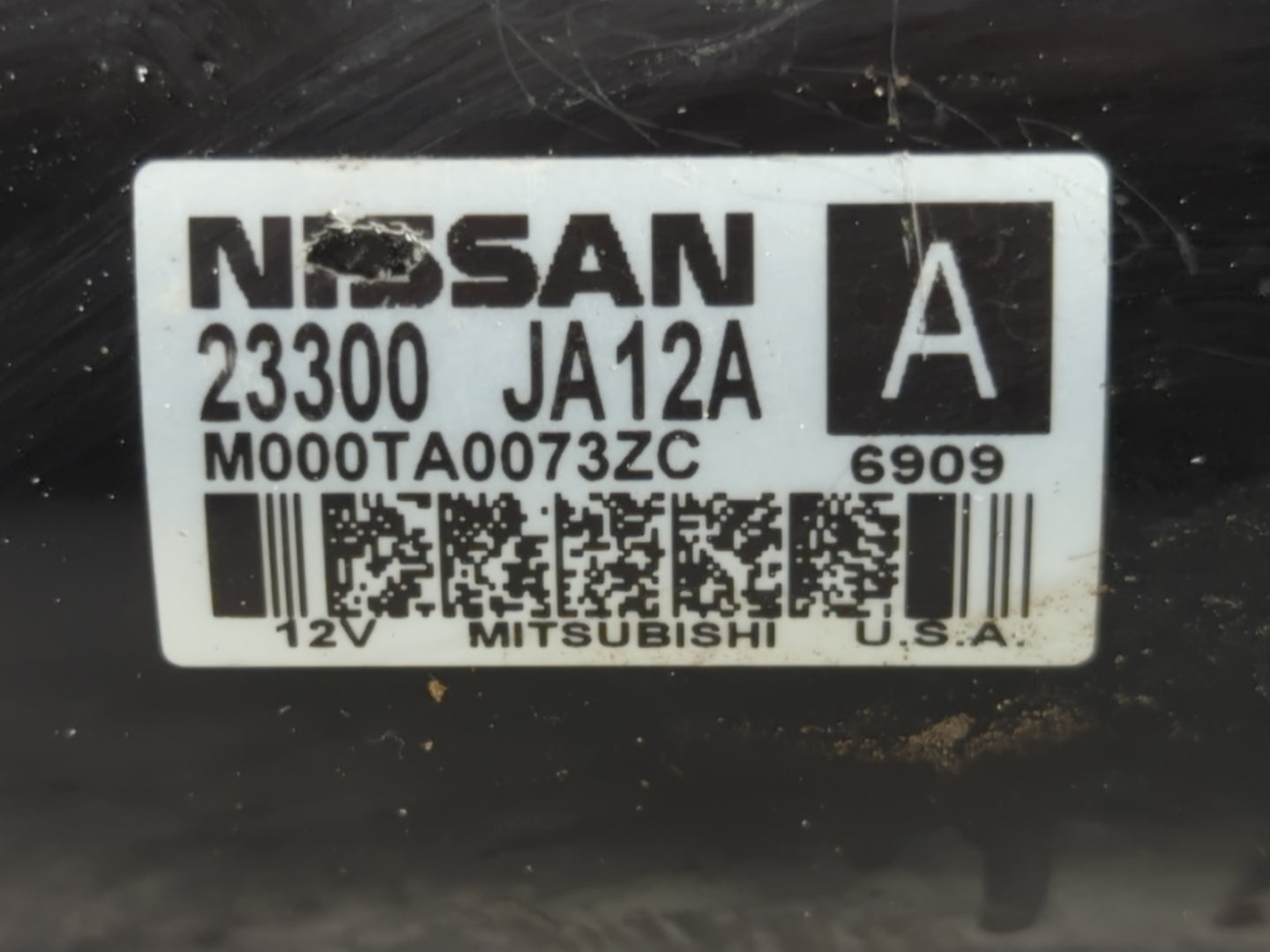 2014-2017 Infiniti Qx60 Car Starter Motor Solenoid OEM P/N:23300 JA12A Fits Fits 2013 2014 2017 OEM Used Auto Parts - Oemuse