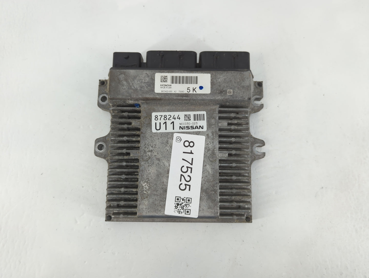 2017 Infiniti Qx60 PCM Engine Control Computer ECU ECM PCU OEM P/N:NEC030-023 BED403-300 A2 Fits OEM Used Auto Parts - Oemus