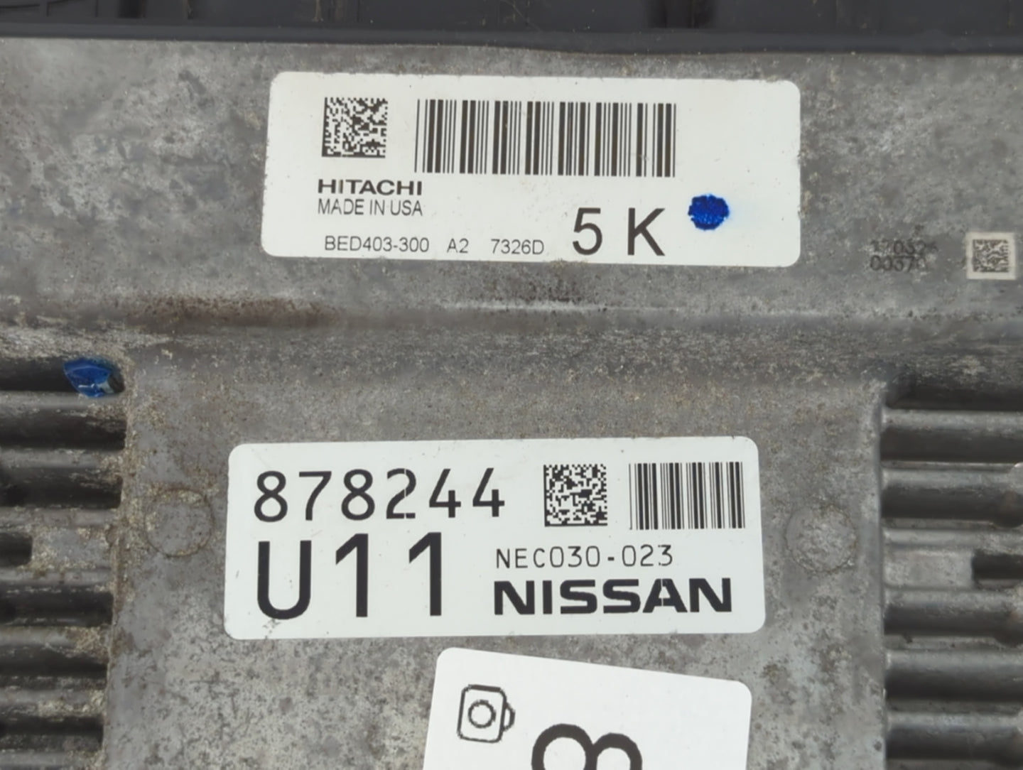2017 Infiniti Qx60 PCM Engine Control Computer ECU ECM PCU OEM P/N:NEC030-023 BED403-300 A2 Fits OEM Used Auto Parts - Oemus