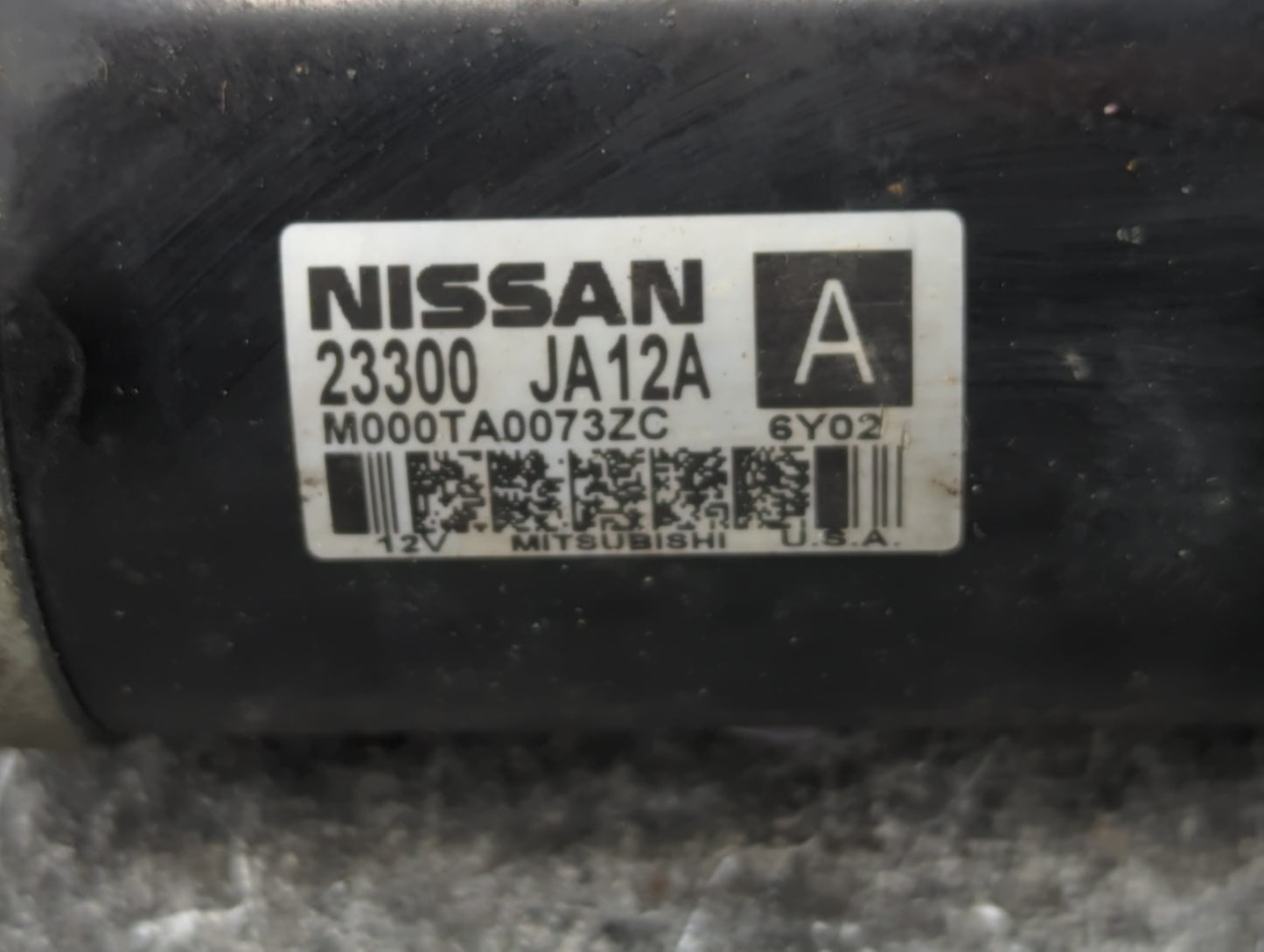 2014-2017 Infiniti Qx60 Car Starter Motor Solenoid OEM P/N:23300 JA12A Fits Fits 2013 2014 2017 OEM Used Auto Parts - Oemuse
