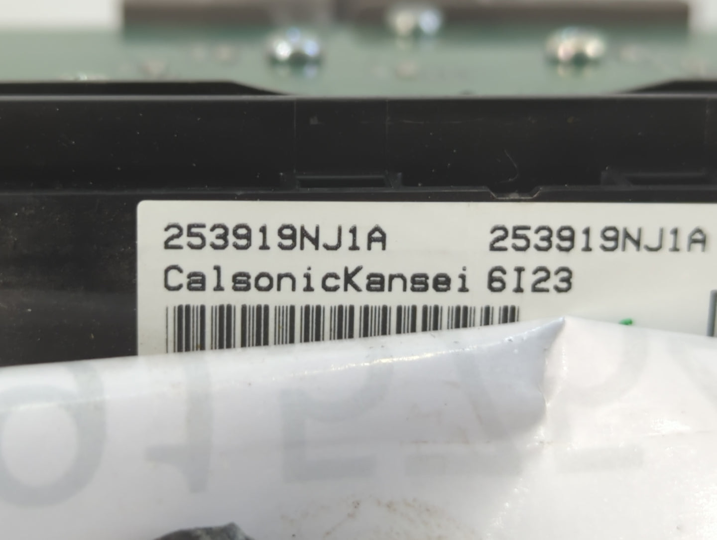 2017-2020 Infiniti Qx60 Radio AM FM Cd Player Receiver Replacement P/N:253919NJ1A Fits Fits 2017 2018 2019 2020 OEM Used Aut