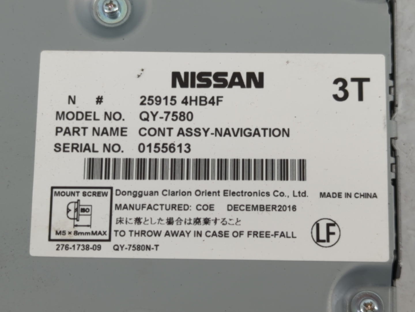 2017-2020 Infiniti Qx60 Chassis Control Module Ccm Bcm Body Control - Oemusedautoparts1.com