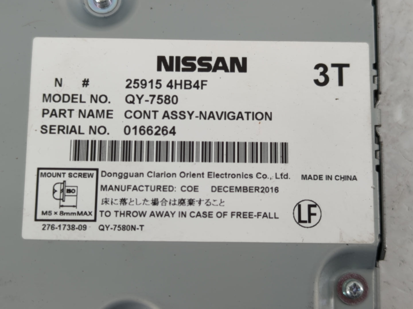 2017-2020 Infiniti Qx60 Chassis Control Module Ccm Bcm Body Control - Oemusedautoparts1.com