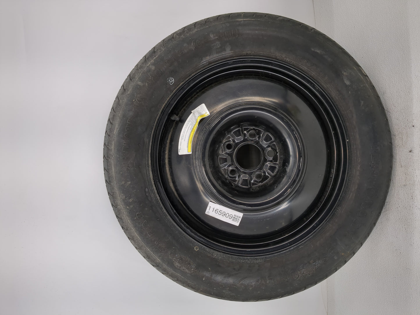 2014-2017 Infiniti Qx70 Spare Donut Tire Wheel Rim Oem - Oemusedautoparts1.com
