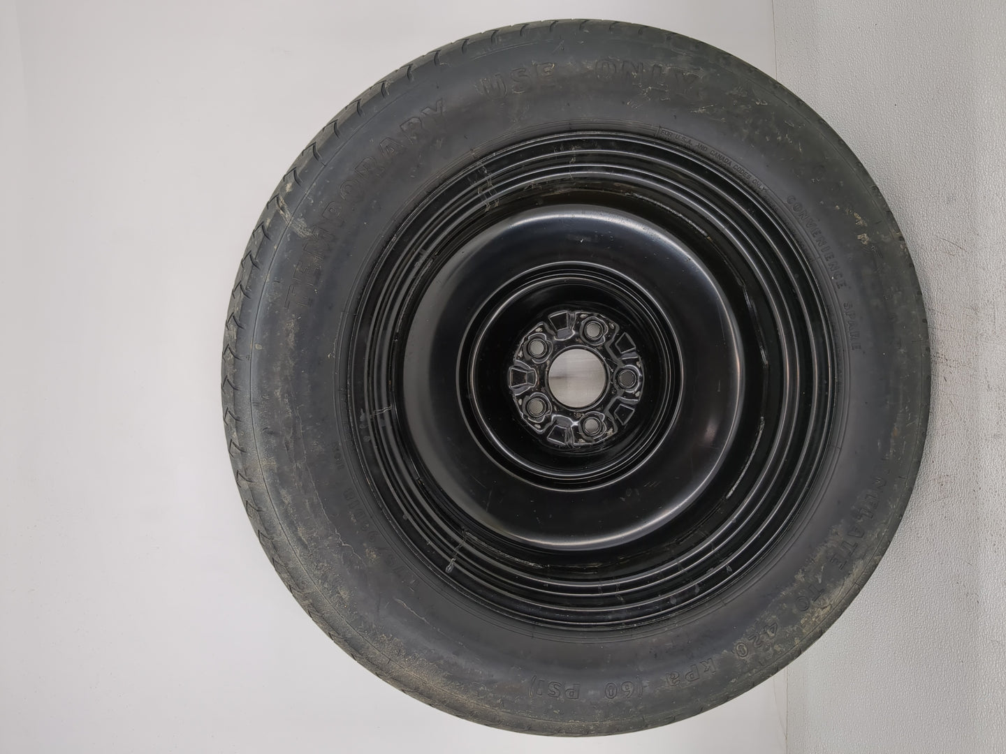 2014-2017 Infiniti Qx70 Spare Donut Tire Wheel Rim Oem - Oemusedautoparts1.com